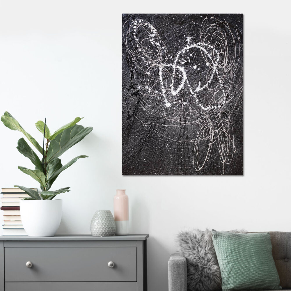 Copy space in living room