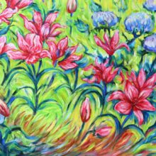 lilies-painting-on-canvas-2