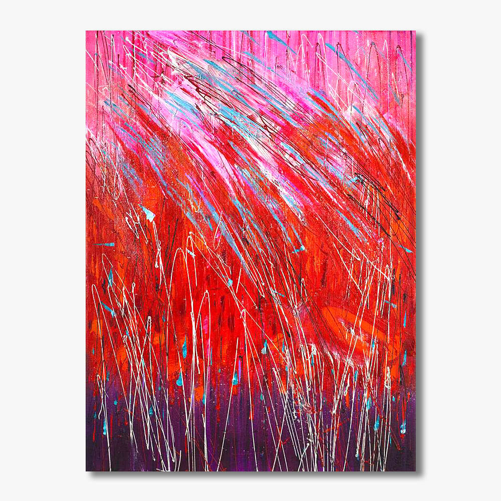 Obraz abstrakcyjny zachód słońca malowany na płótnie 60x80 cm obrazy abstrakcyjne do loftu, obraz abstrakcja, obraz abstrakcyjny zachód słońca, obrazy na płótnie, obrazy nowoczesne, duże obrazy do salonu,